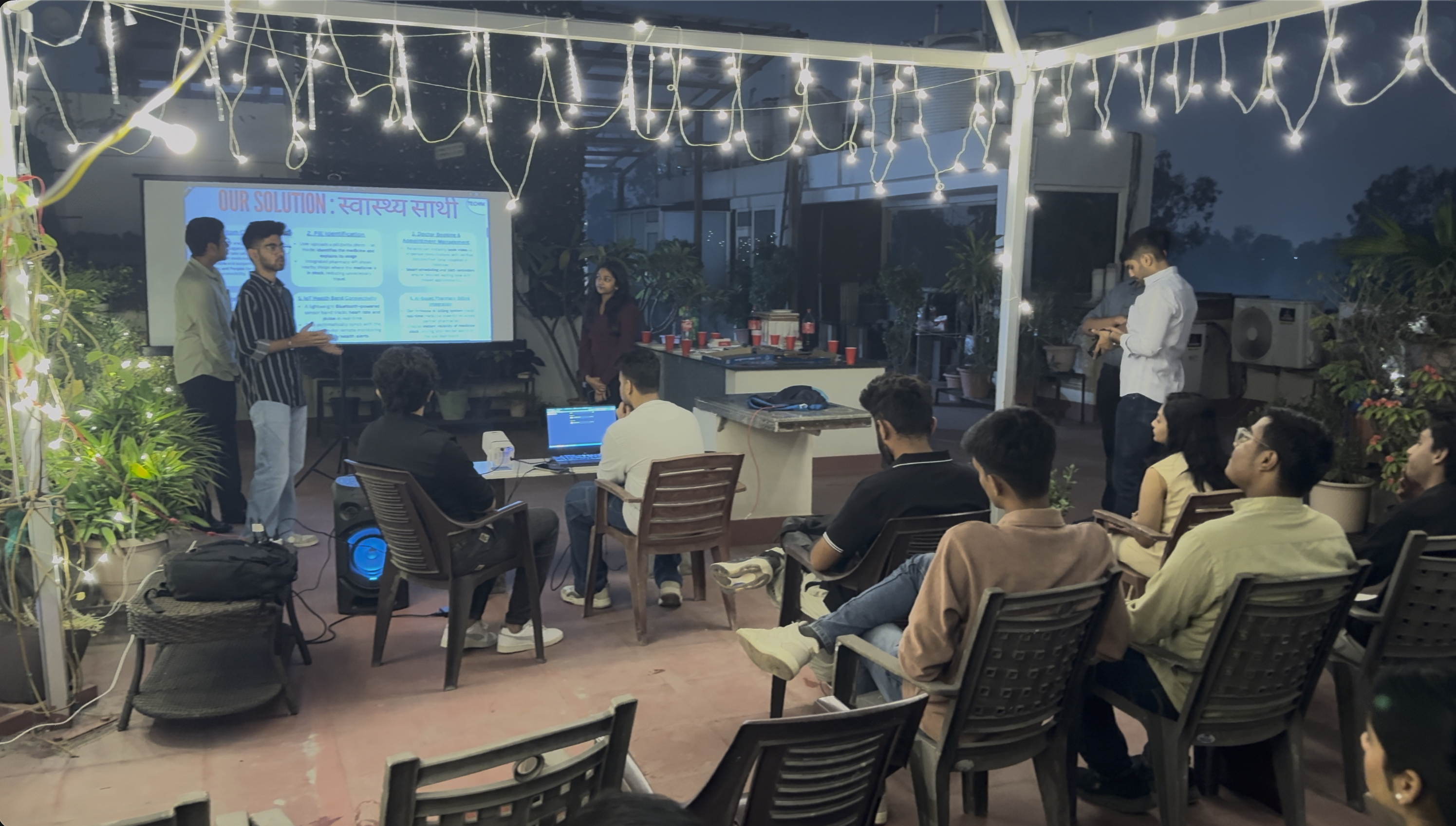 Team building session